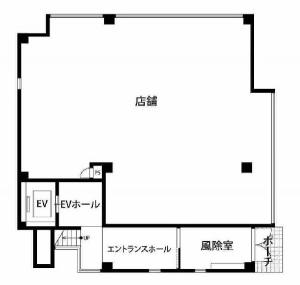 物件詳細 Id2362 西大橋駅 プレミアム堀江 1階 スケルトン店舗