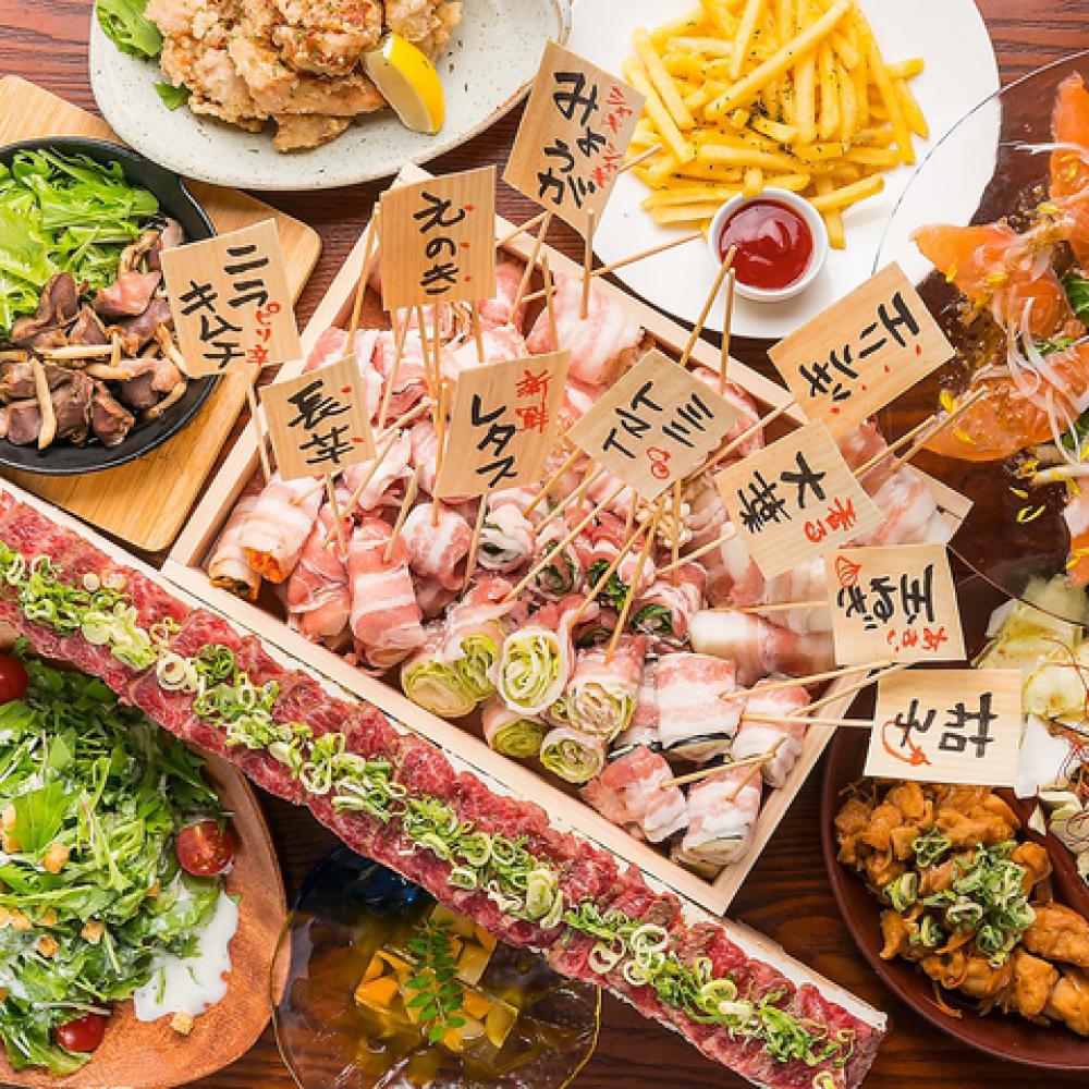 野菜巻き串×炙り肉寿司 木乃葉 CO‐NO‐HA 梅田店