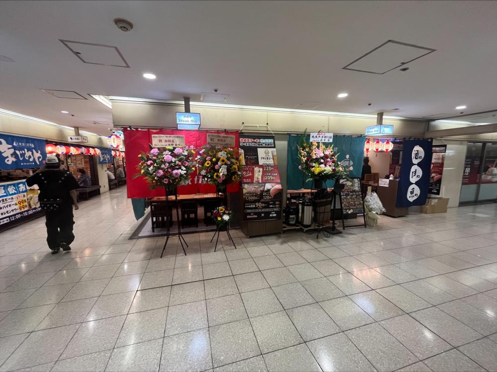 ステーキファイブと寿司六 大阪駅前第2ビル店